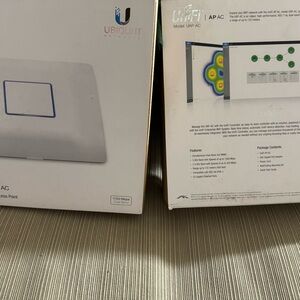 Two (2) ubiquiti enterprise WiFI access point ap-ac 11 A C